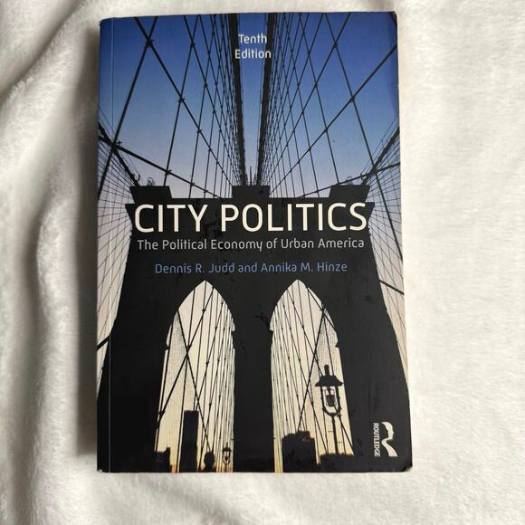 City Politics 10th Ed Dennis Judd & Annika Hinze Urban America Textbook 2019 - Picture 1 of 12